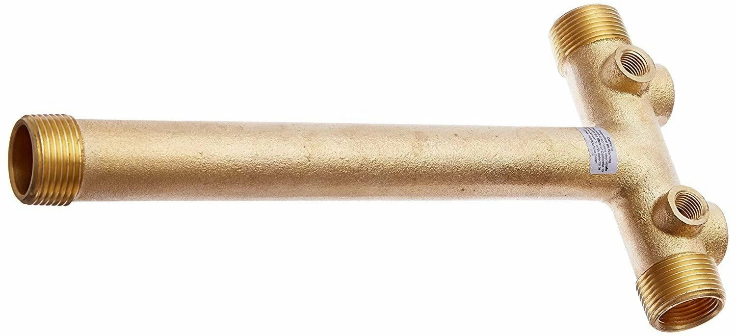 Flotec FP78-7 Pressure Tank Long Lead Free Brass Tee Well Pumps And Pressure Tanks