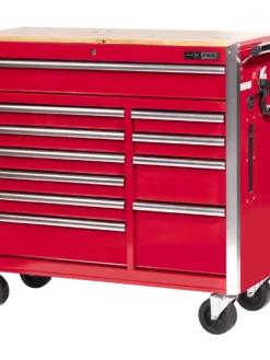 Jet Pro Series Roller Cabinet | 11 Drawers | 42" X 18" Shop Equipment