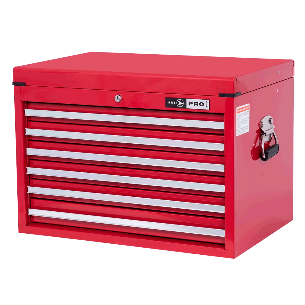 Shop Equipment Jet Pro Series Mechanic's Chest - 6 Drawers - 27" X 18"
