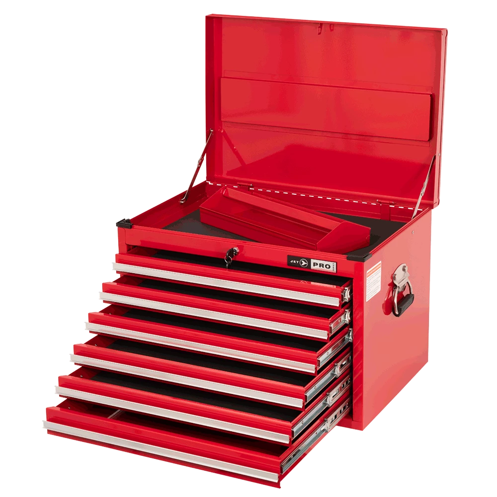 Shop Equipment Jet Pro Series Mechanic's Chest - 6 Drawers - 27" X 18"