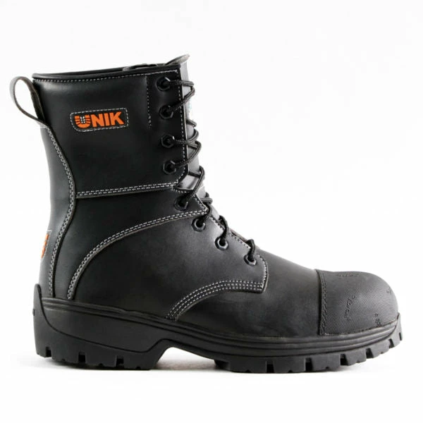 Unik Industrial Unik Chemik 8" Chemical Resistant Safety Boot With Vibram® Fire & Ice Sole | Sizes 4-14 8 Inch Safety Boots