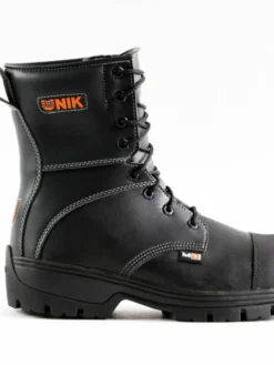 Unik Industrial 8 Inch Safety Boots Unik Chemik 8" Safety Boots W/ Internal Flexible Metguard | Sizes 4-14