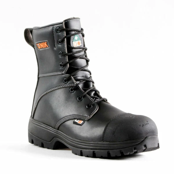 Unik Industrial 8 Inch Safety Boots Unik Chemik 8" Safety Boots W/ Internal Flexible Metguard | Sizes 4-14