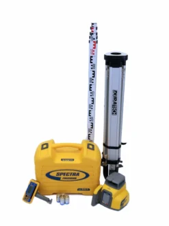 Spectra Precision LL300N-3 Laser Level Package With Tripod And Rod In Case Pipe Inspection & Locators