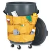 Globe Commercial Products Caddy Bag For Utility Waste Containers