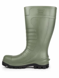 Acton Track 4x4 Lightweight PU Rain Boot With Full Traction Sole | Sizes 3-15 Rubber Work Boots