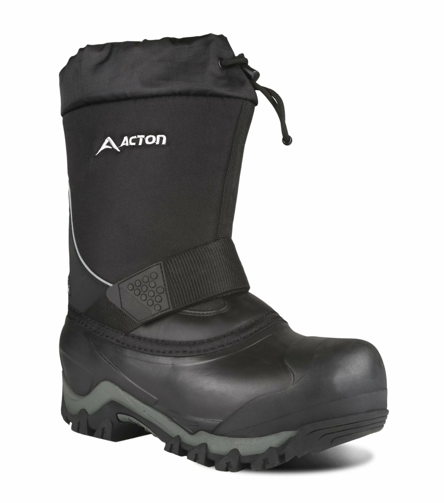 Plain Toe Work Boots Acton Norway Men's Waterproof Winter Boots W/ Snow Collar | Sizes 7 - 14