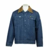 KELTEK Apparel Flame Resistant Work Wear KELTEK Indura® Insulated Denim Flame Resistant Jacket W/ Leather Collar (CAT 3)