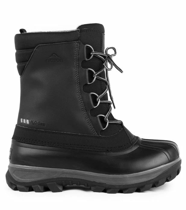 Acton Yukon Waterproof Synthetic Leather Plain Toe Boots | Sizes 7 - 14 Plain Toe Work Boots
