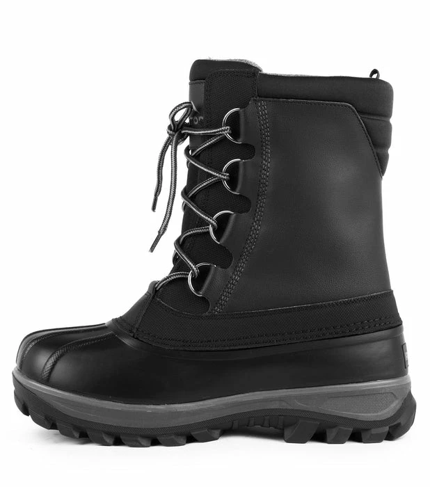 Acton Yukon Waterproof Synthetic Leather Plain Toe Boots | Sizes 7 - 14 Plain Toe Work Boots