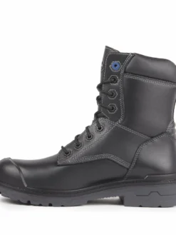Acton Progum 8" Waterproof Leather Work Boots | Black | Size 7 To Size 17