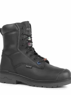 8 Inch Safety Boots Acton Progum-I-Met 8" Internal Metguard Work Boots | Black | Size 7 To Size 17