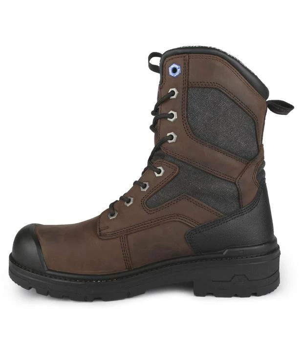 Winter Safety Boots Acton Pro-Ice Winter Work Boots | Brown | Sizes 3 - 15
