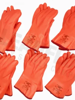 Ansell 23-700 Polar Grip PVC Coated Gloves