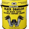 Whitlam Waterworks Products BLACK DRAGON Black Gilsonite® Asphalt Paint | 1 Gallon