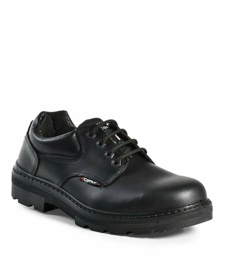 Cofra Small Black Leather Safety Shoes | Sizes 4 - 13