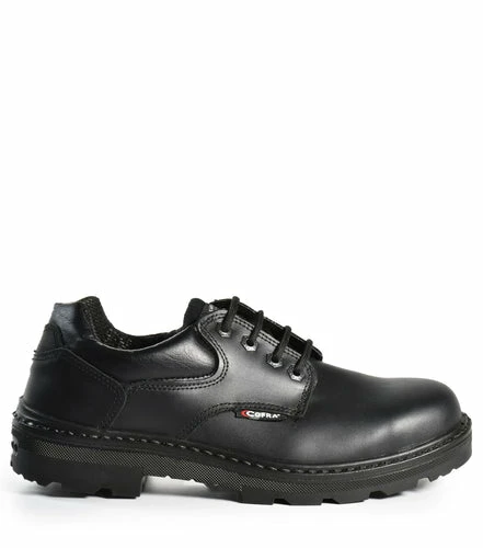 Cofra Small Black Leather Safety Shoes | Sizes 4 - 13