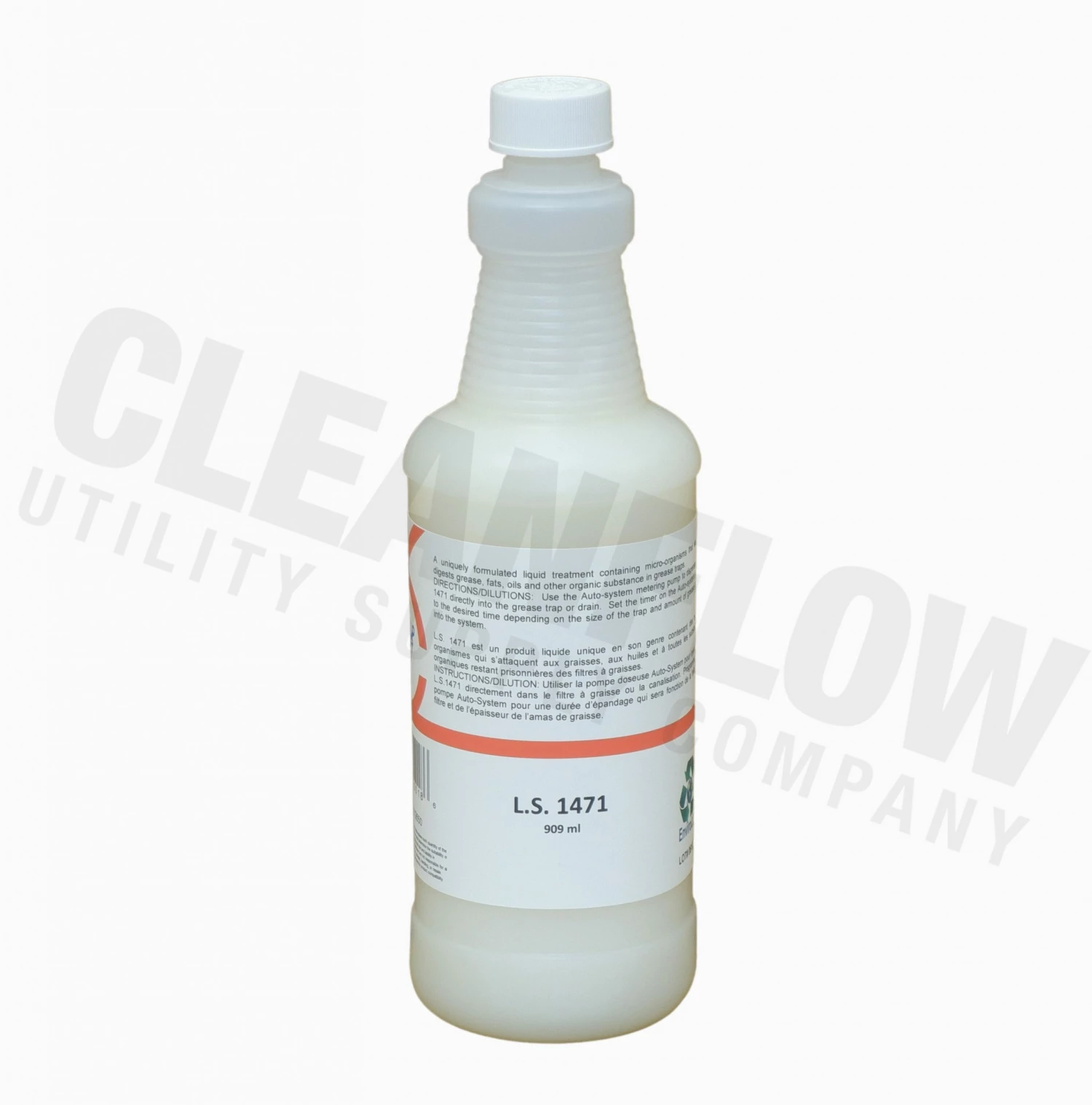 Cleaning Supplies Chemfax L.S. 1471 Biological Grease Digester - 909 Ml Bottle