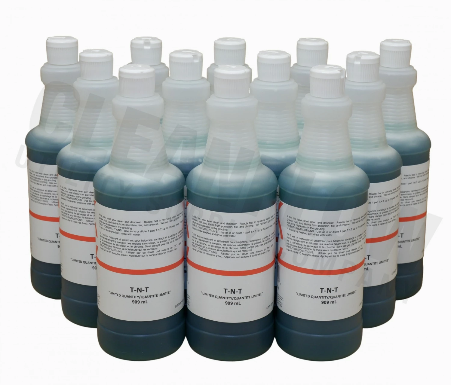 Cleaning Supplies Chemfax TNT Toilet Bowl, Tub N' Tile Cleaner And Descaler - 909 Ml Bottle