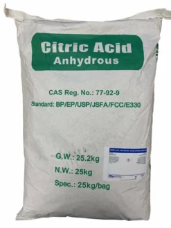 Cleanflow Citric Acid | Fine Grain | 25 Kg Bag