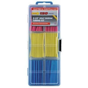 Cleanflow Coloured Heat Shrink Tubing Assortment - 120 Piece Electrical Supplies