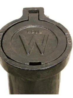 WD Industrial Waterworks Products Cast Iron Country Style Valve Box Upper - 24" Length