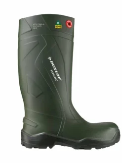 Dunlop Purofort+ Steel Toe Steel Plate Full Safety PU Boots | Sizes 7 - 14