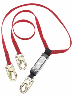 Dynamic Lanyard, Steel, 1" Strap Width | 4ft - 6ft