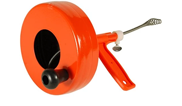 General Pipe Cleaners Deluxe Spin-Thru® Steel Drum Drain Auger Drain Cleaners And De-Icers