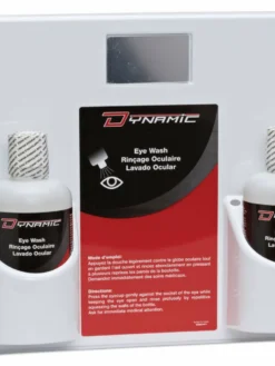 Dynamic Dual Eyewash Station With Isotonic Eyewash Solution