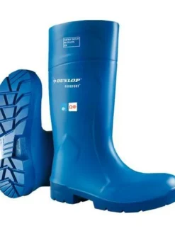 Rubber Work Boots Dunlop Purofort FoodPro Safety Rain Boots | Green | Sizes 6 - 16