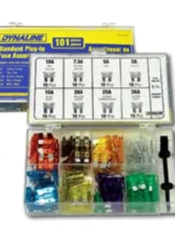 Dynaline Standard Plug-In Fuse Assortment - 101 Piece