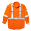 Rasco Hi Vis Premium Uniform Shirt | Orange | S - 3XL Flame Resistant Work Wear
