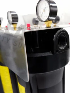 Waterite TriPlex 4.5" OD Big Blue Water Filter Housing | 20"