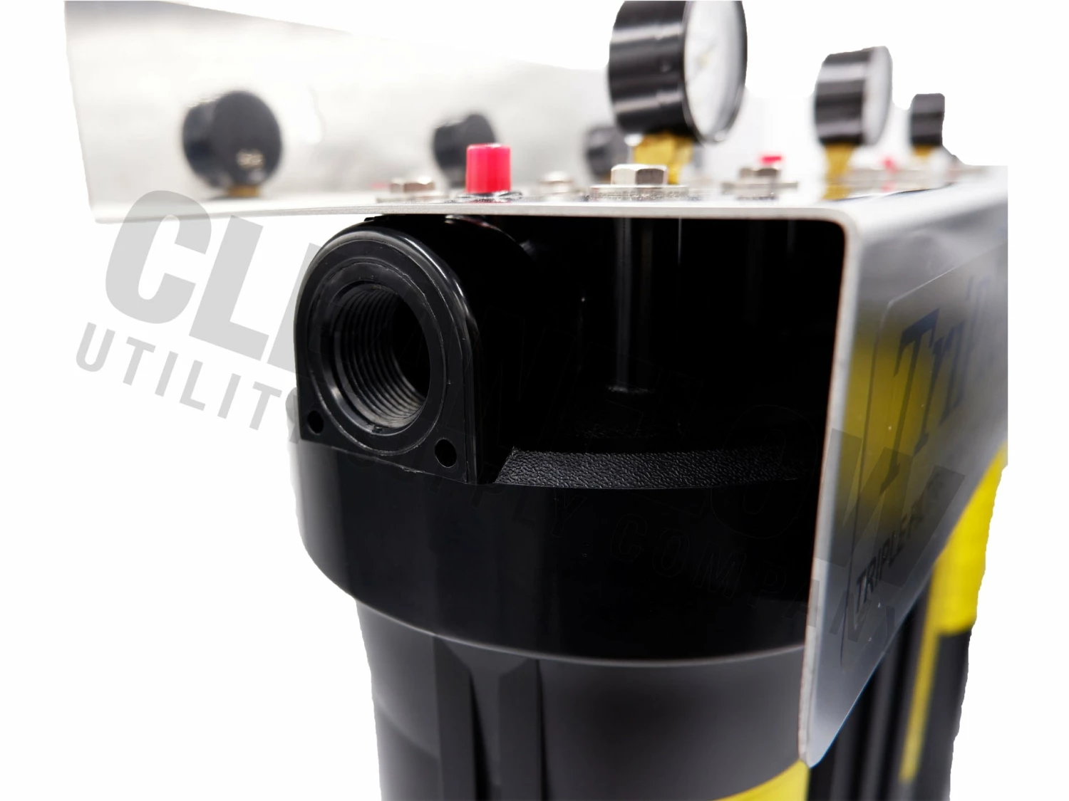 Waterite TriPlex 4.5" OD Big Blue Water Filter Housing | 20"