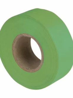 Unex Safety Supplies Fluorescent Flagging Tape - Pack Of 10 Rolls