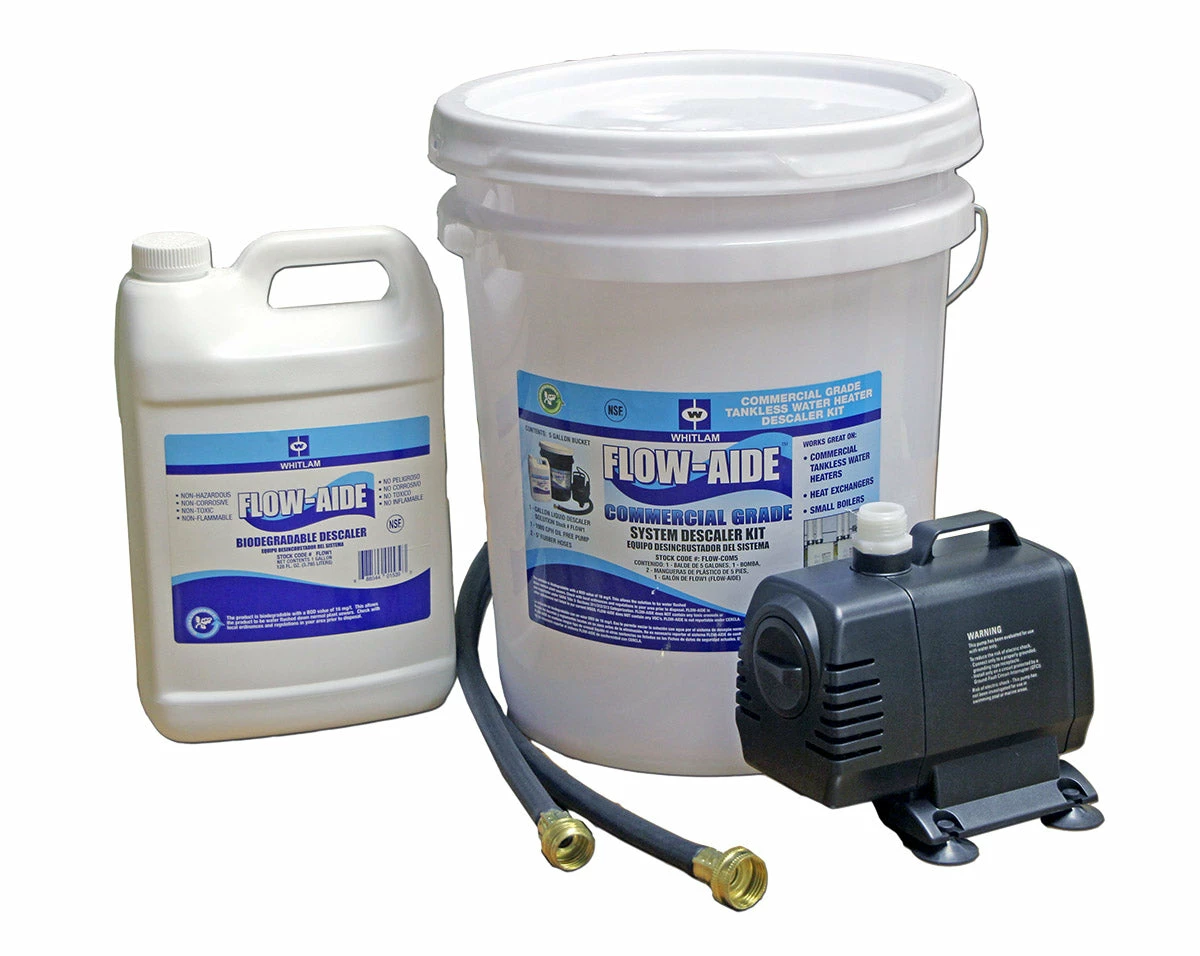 Commercial Water Filters And UV Parts Flow Aide Commercial System Descaler Kit