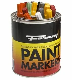 Forney Industrial Paint Marker Assortment - 24 Piece Maintenance Supplies