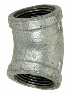 Greenline Galvanized 45° Female Pipe Elbow | 1/8" NPT To 4" NPT Sizes