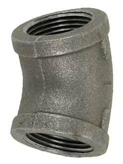 Greenline Black 45° Female Pipe Elbow | 1/8" NPT To 6" NPT Sizes