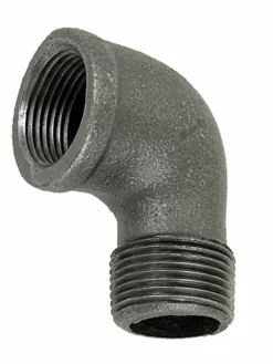 Greenline Black Pipe 90° Street Elbow | 1/8" NPT To 4" NPT Sizes Fittings And Valves