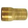 Greenline Brass Combination Hose Nipple | Insert X MPT Hose And Fittings