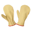 Work Gloves Tough Duck Unlined Leather Chopper Mitt