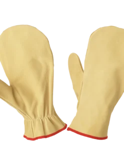 Work Gloves Tough Duck Unlined Leather Chopper Mitt