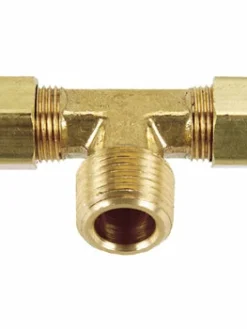 Greenline Tubing And Fittings Brass Compression Male Branch Tee