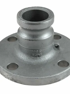 Greenline Hose And Fittings Aluminum Male Camlock X 150# Flange Adapter | 2" To 6" Sizes