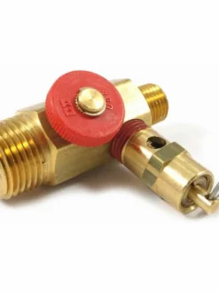 Forney Tank Manifold For Air Compressors - 1/2" MNPT Inlet, 1/4" MNPT Outlet