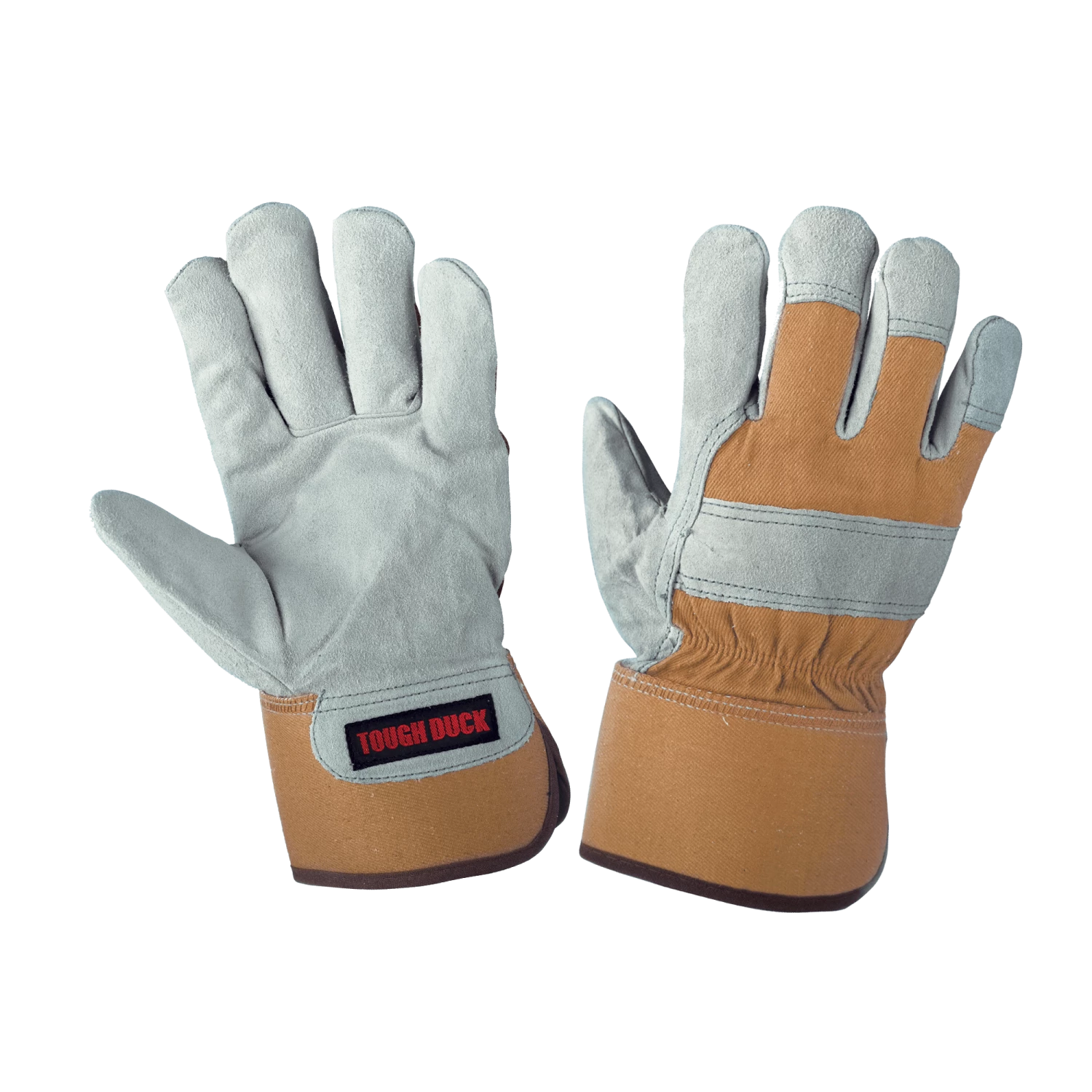 Tough Duck Premium Split Leather Work Gloves | M-2XL