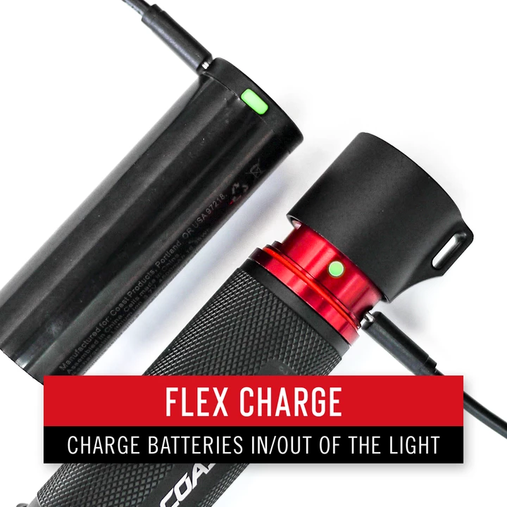 Coast Products Coast® HP8R Rechargeable Pure Beam Focusing Flashlight - 1000 Lumens - 259M Beam Lighting