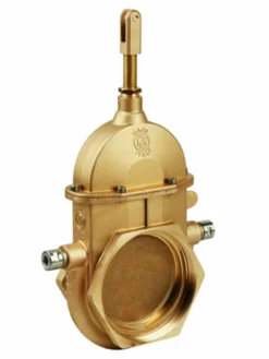 RIV Valves RIV Quick Opening Brass Piston Gate Valve - With Heat Jacket